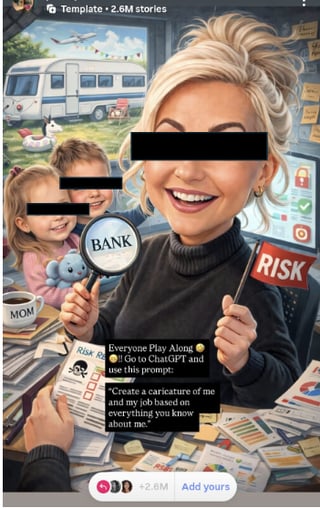 Viral AI Caricatures Highlight Shadow AI Dangers